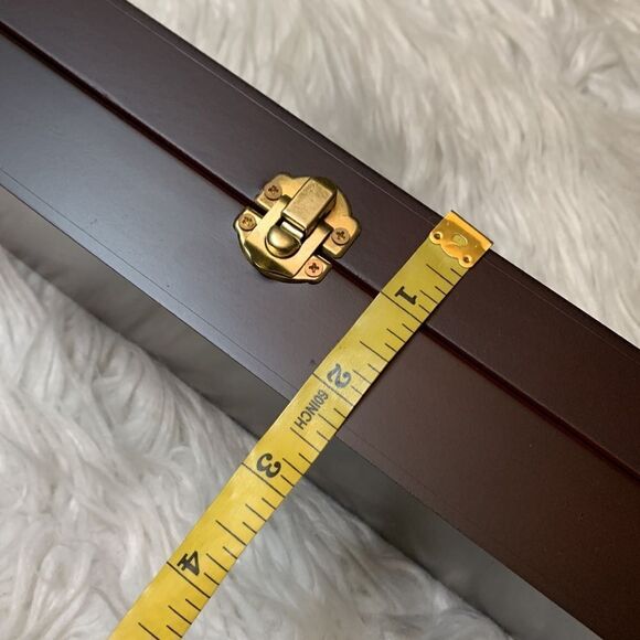 HAMPTON Silversmith stainless carving set in wooden lined case - Picture 7 of 7